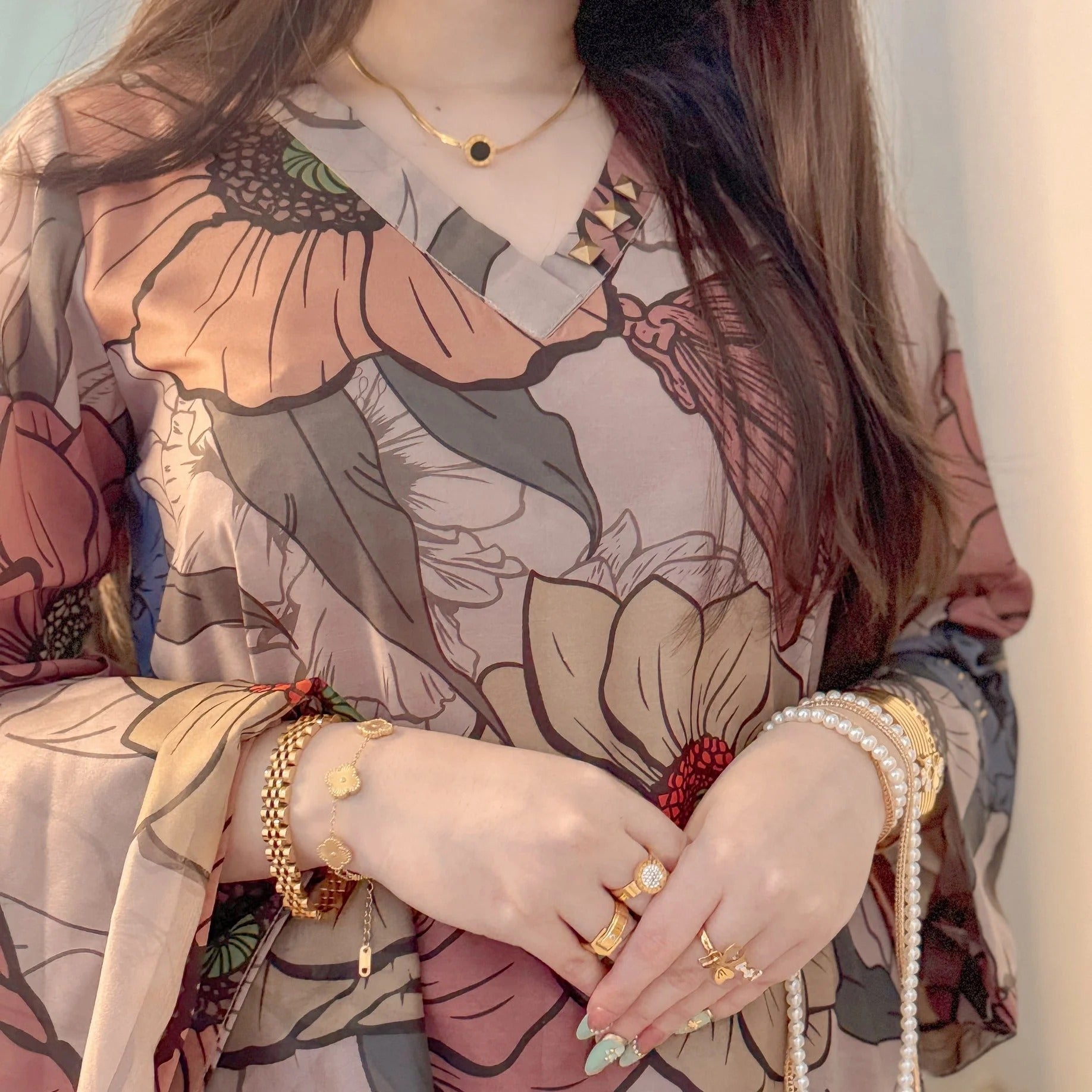 RL- 398 Premium Printed 3 Pc Stitched Suit