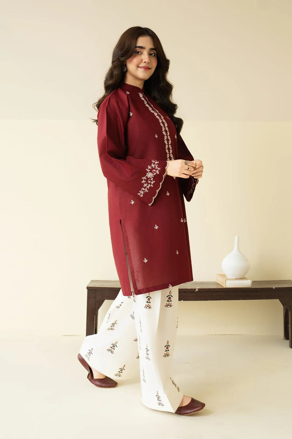 RL- 405 | ELEGANZA  2 Pc Stitched