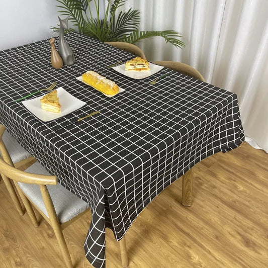 Rustic Plaid Table Cover Table Runner