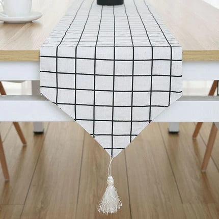 Geometric Table Runner Table Runner