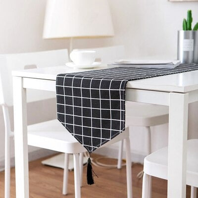 Geometric Table Runner Table Runner