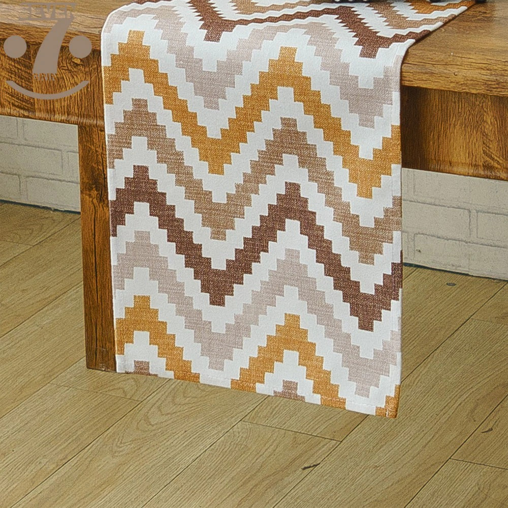 Geometric Table Runner Table Runner