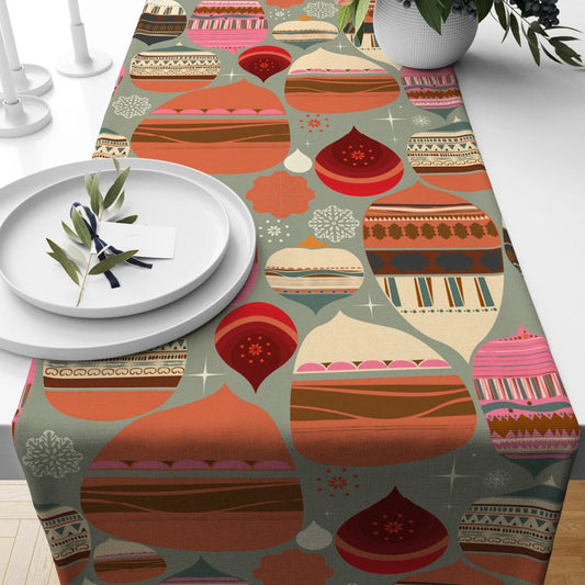 Scattered Colors Table Runner Table Runner