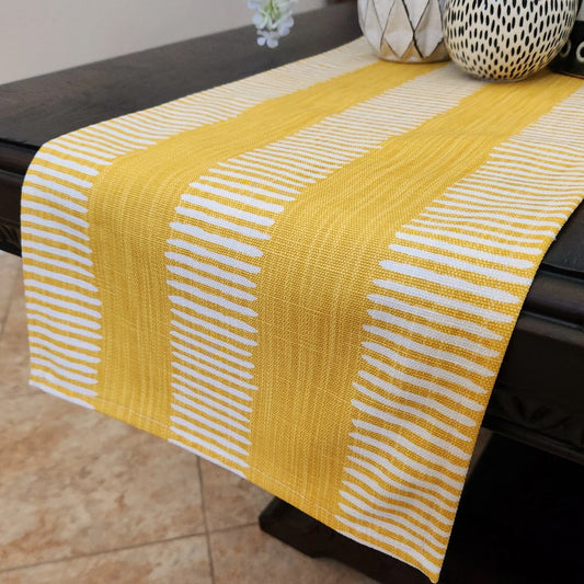 Gold Wheat Pattern Table Runner Table Runner